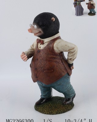 Фигурка интерьерная Крот танцующий