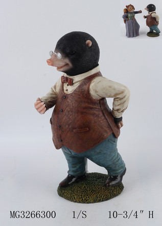 Фигурка интерьерная Крот танцующий