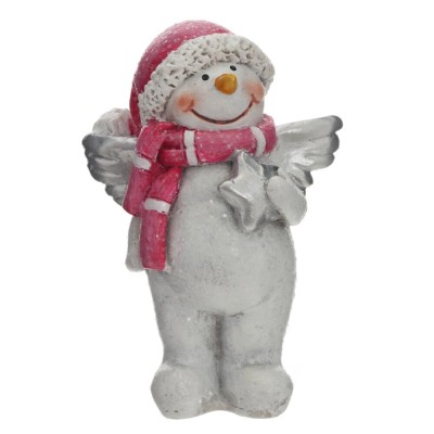 Фигурка декоративная "Снеговик", 2в., L4,5 W3,5 H6,5
