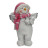 Фигурка декоративная "Снеговик", 2в., L4,5 W3,5 H6,5 Фигурка декоративная "Снеговик", 2в., L4,5 W3,5 H6,5