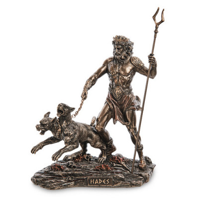 Статуэтка "Бог Аид и Цербер"