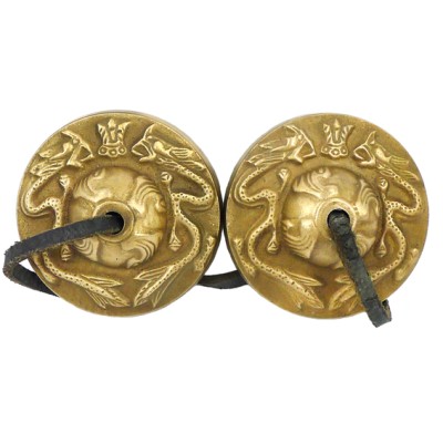 Караталы с Драконами d.7см, металл