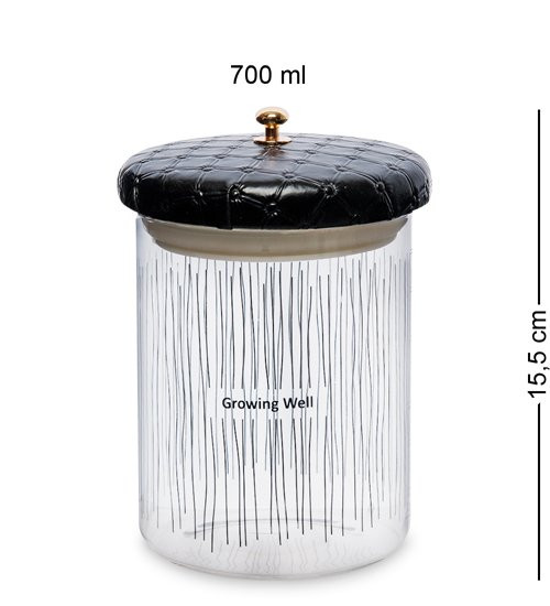 GS- 56/2 Банка для сыпучих "Нити" 700мл