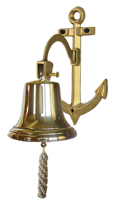 Настенный колокольчик-рында "Дальнее плавание" Настенный колокольчик-рында "Дальнее плавание"