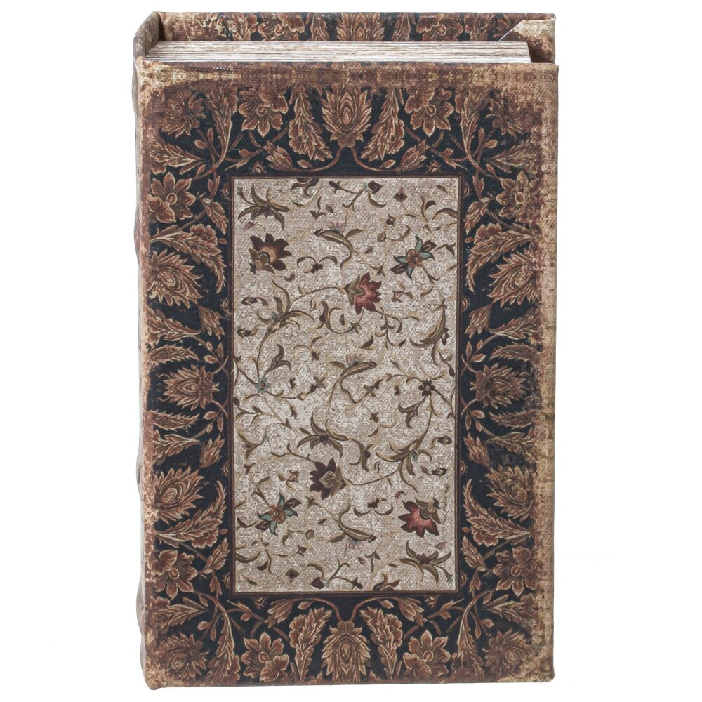 Шкатулка-книга, L10,5 W5 H17,5 см