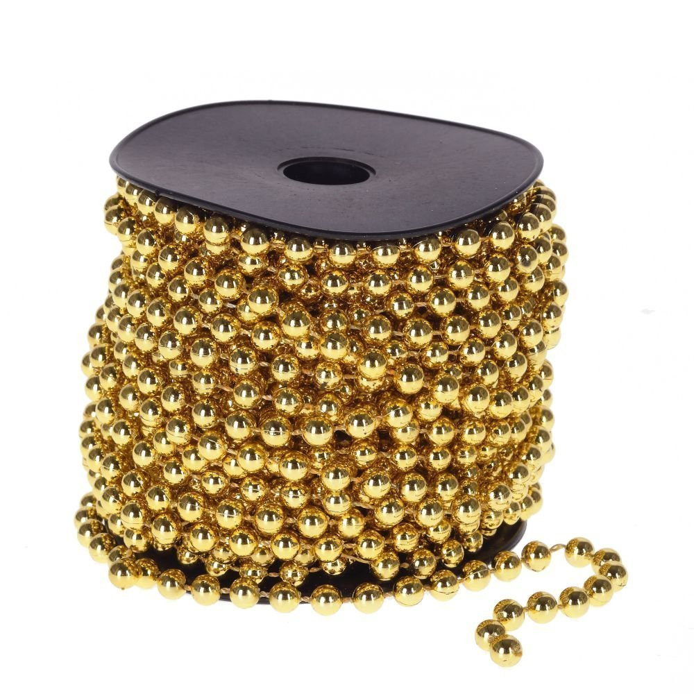 Украшение новогоднее "Бусы", D0,6 см, L1200 W0,6 H0,6 cм Украшение новогоднее "Бусы", D0,6 см, L1200 W0,6 H0,6 cм