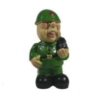 Декоративная фигурка "Солдат с гранатой"           