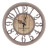 Часы настенные декоративные, L45 W6 H45 см, (1xАА не прилаг.)