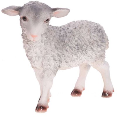 Декоративная садовая фигурка "Кучерявая овечка"