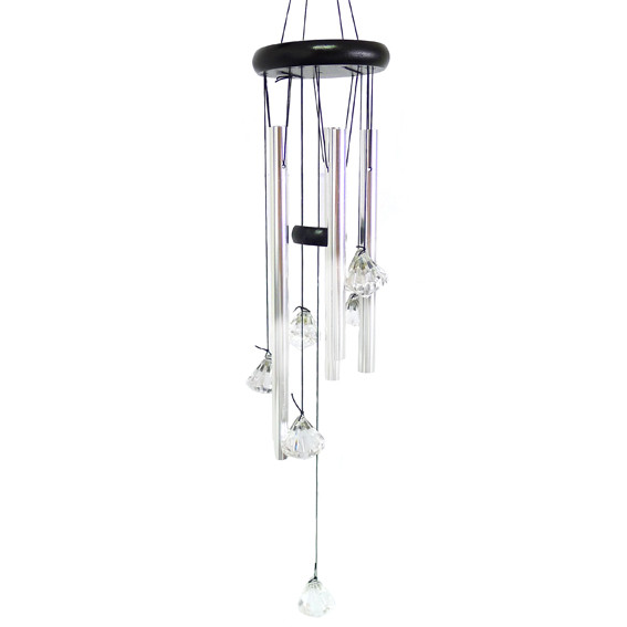 Музыка ветра, 5 трубочек, 55 см, металл