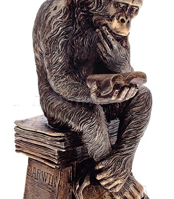 Декоративная фигурка "Просвещенная обезьяна"