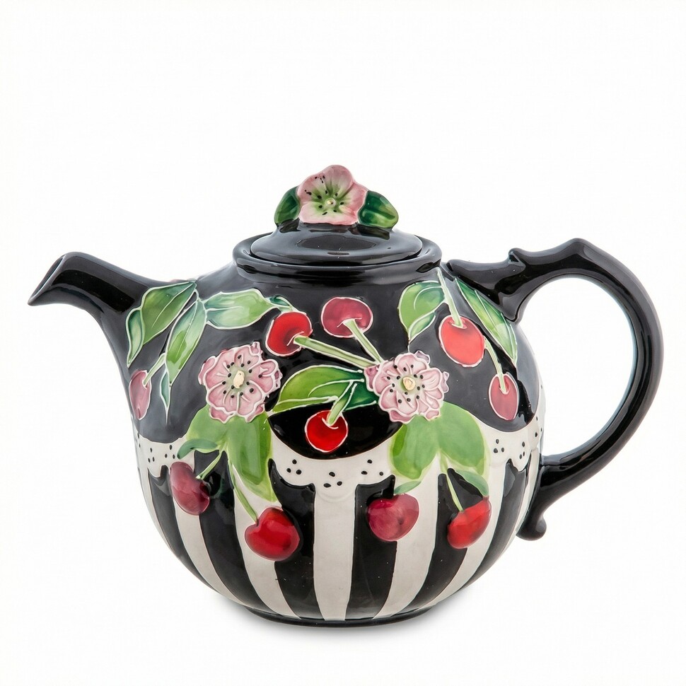 BS- 43 Заварочный чайник "Вишенки"