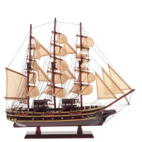 Модель парусника "Конфедерация", L48 W9 H44 см