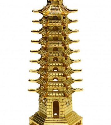 Статуэтка "Золотая пагода"
