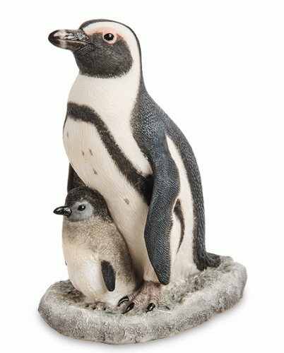 Статуэтка "Пингвин с детенышем"