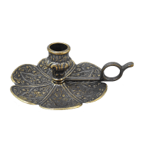 Подсвечник латунный