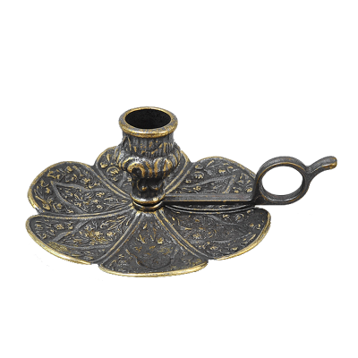 Подсвечник латунный