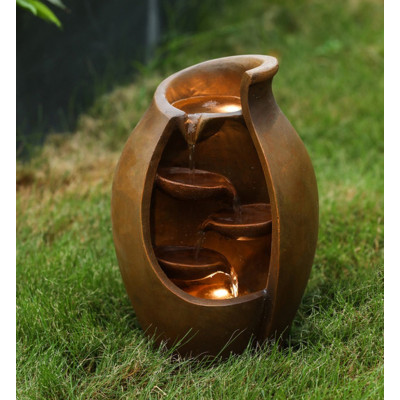 Фонтан садовый ''Каскад Секрет'' с подсветкой