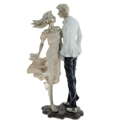 Фигурка декоративная "Пара", L17 W12 H35 см