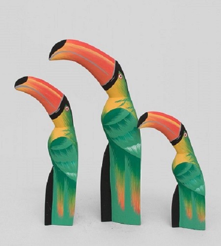 Статуэтка "Яркий тукан"                                                  