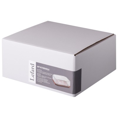 ФРУКТОВНИЦА "AQUA" НА ПОДСТАВКЕ ДИАМЕТР 21 СМ ВЫСОТА 8 СМ