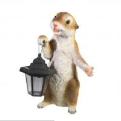 Декоративная садовая фигурка "Суслик с фонариком"                        