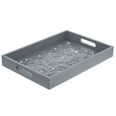 Поднос декоративный "Веточки" L34 W23,5 H4 см