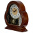 Часы настольные декоративные, L25 W6,5 H26 см, (1xАА не прилаг.)