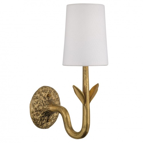 Настенный светильник из латуни "Листья" Настенный светильник из латуни "Листья"