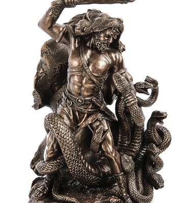 Статуэтка "Геркулес и гидра"