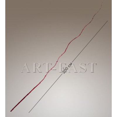 В6-0018 Ветка БАМБУК бордовый 200 см (мин.10 шт.)