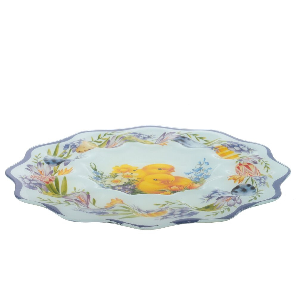 Тарелка для 12-ти яиц, L27,5 W27,5 H1 см