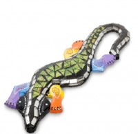 Настенное панно "Гекконы из мозаики"    