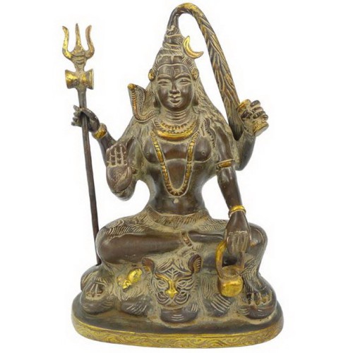 Статуэтка декоративная  "Шива - защитник" 
