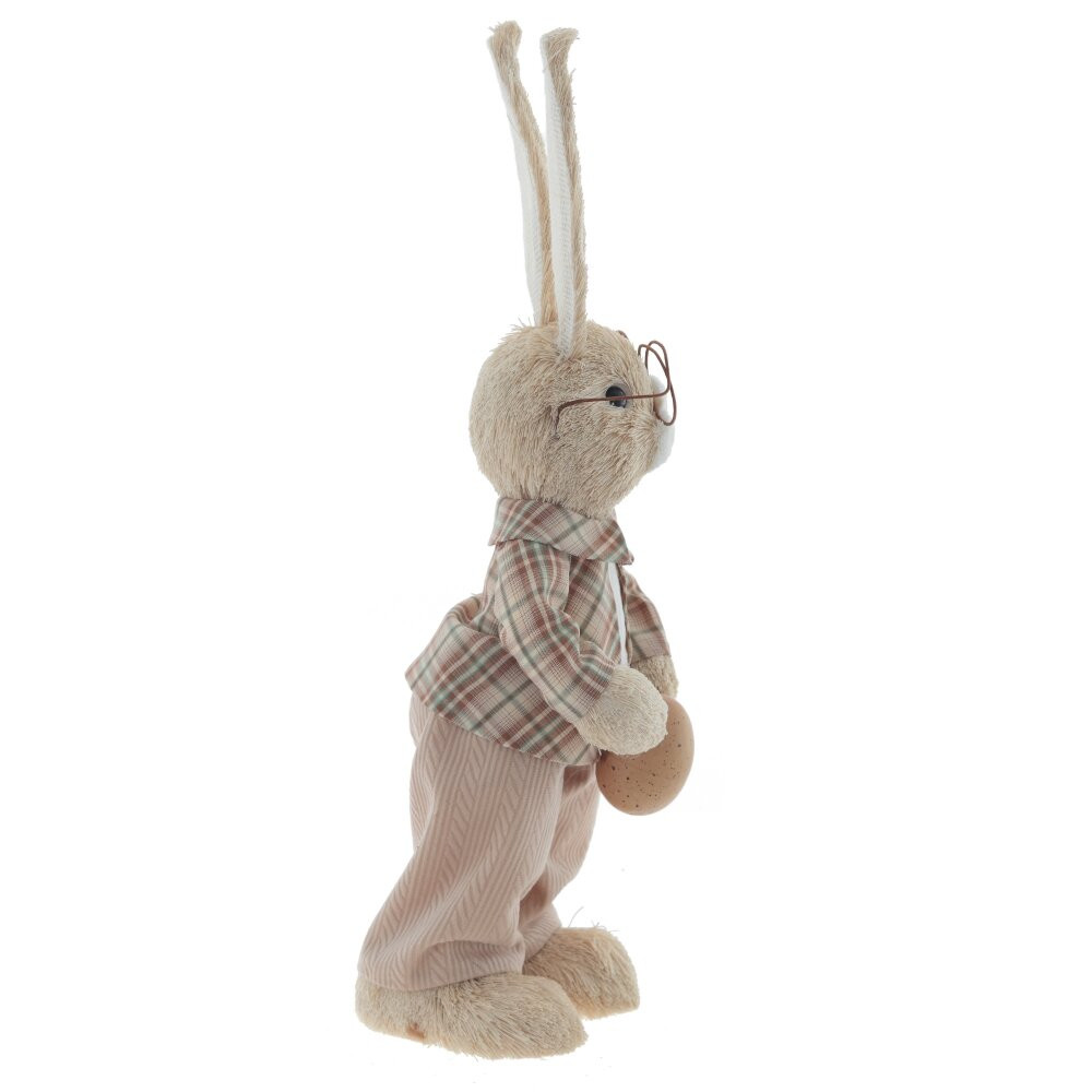 Фигурка декоративная "Заяц", L11,5 W11 H41 см