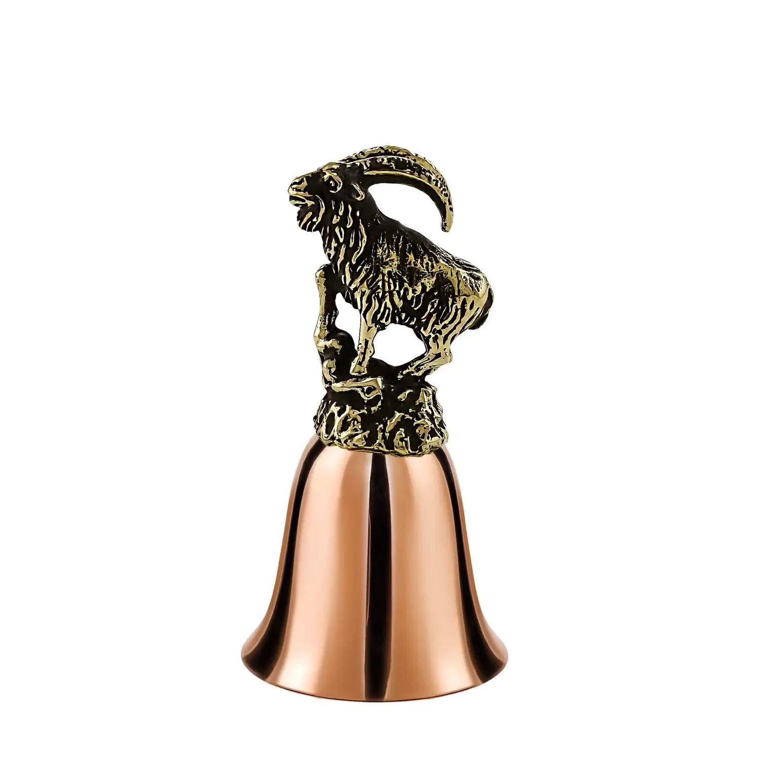 Колокольчик "Архар" медь-латунь с чернением