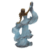 Фигурка декоративная "Девушка", L16,5 W11 H30 см