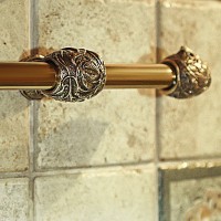 Держатель рейлинга "Листья винограда"