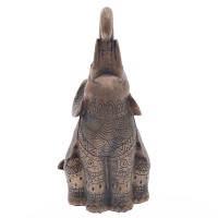 Набор из 2 шт, Фигурка декоративная "Слон", L19 W9 H21 см