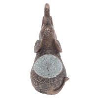 Набор из 2 шт, Фигурка декоративная "Слон", L19 W9 H21 см