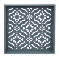 Поднос декоративный "Узор" L30 W30 H4 см