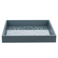 Поднос декоративный "Узор" L30 W30 H4 см