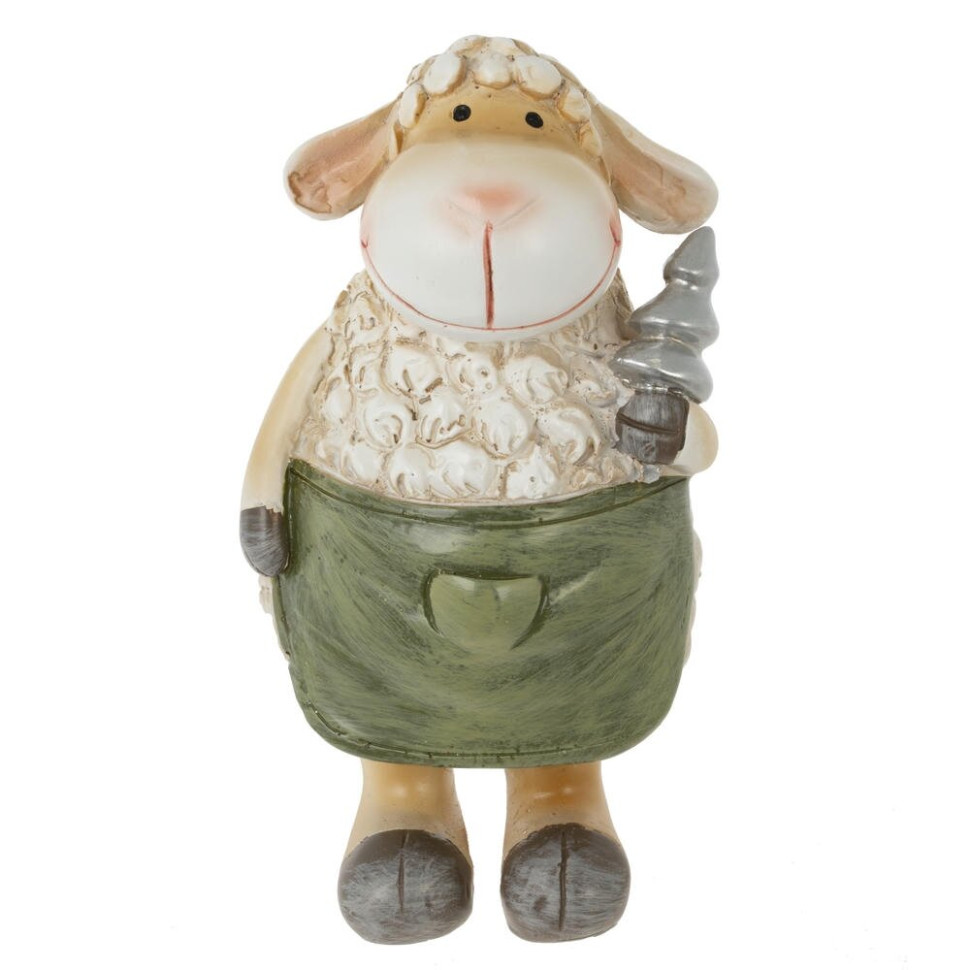 Фигурка декоративная "Овечка", L5,5 W4,5 H9,5 см, 2в., L5,5 W4,5 H10