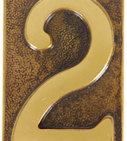 Цифра декоративная "2"