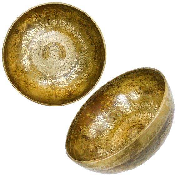 Чаша поющая кованая большая