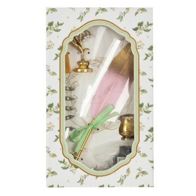 Набор подарочный: ручка перьевая, 5 наконечников, воск, печать, держатель, чернила, L15,5 W26 H4,5 с