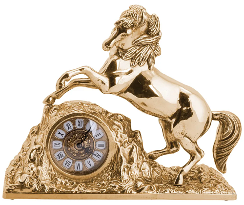 Настольные часы "Скакун"