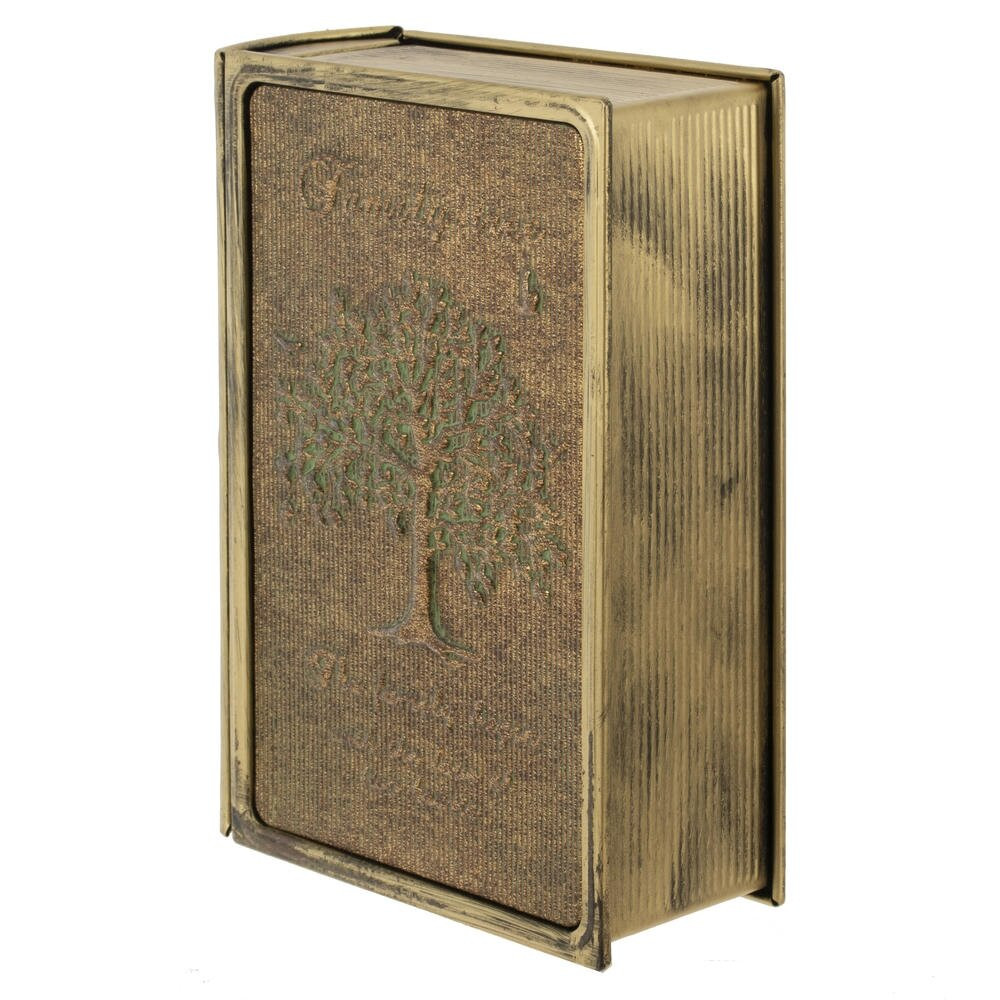 Шкатулка-книга, L12 W5 H17 см