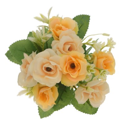 Цветочная композиция "Розы", L11 W11 H19 см