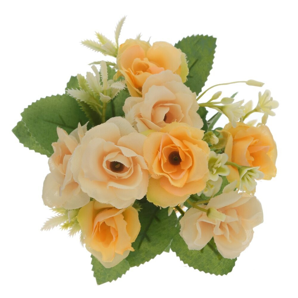 Цветочная композиция "Розы", L11 W11 H19 см